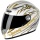 Casque Integral Nitro Aikido Blanc Or (15)