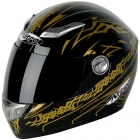 Casque Integral Nitro Aikido Noir Or (03)