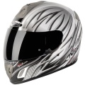 Casque moto Nitro NGFP Talisman Blanc Noir (20)