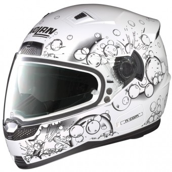 Casque Integral Nolan N85 Frizzy Ncom Blanc 31