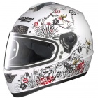 Casque Integral Nolan N63 Oriental Blanc Rouge 14