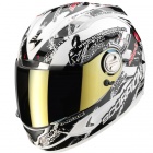 Casque Integral Scorpion EXO 1000 Air E11 Pulse Blanc Noir
