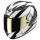 Casque Integral Scorpion EXO 1000 Air E11 Twister Noir Mat Blanc