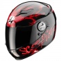 Casque Integral Scorpion EXO 500 Air Ardent Noir Rouge