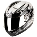 Casque moto Scorpion EXO 500 Air Da Costa Blanc Noi