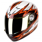 Casque Integral Scorpion EXO 500 Air Da Costa Blanc Noir Rouge Fluo