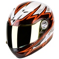 Casque moto Scorpion EXO 500 Air Da Costa Blanc Noi