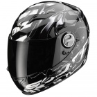Casque Integral Scorpion EXO 500 Air Oil Noir Blanc