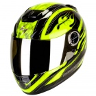 Casque Integral Scorpion EXO 750 Air Smoky Noir Jaune Fluo