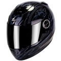 Casque moto Scorpion EXO 750 Air Smoky Noir Gris
