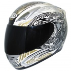 Casque Integral Torx Dylan Maori Blanc Or