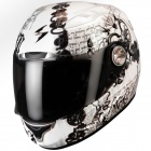 Casque Integral Scorpion EXO 1000 Air E11 Astral Blanc Nacre Cameleon