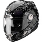 Casque Integral Scorpion EXO 1000  Spring Cameleon Noir