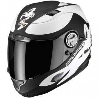 Casque moto Integral EXO 1000 Sublim Noir Blanc