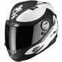 Casque Integral Scorpion EXO 1000 Sublim Noir Blanc