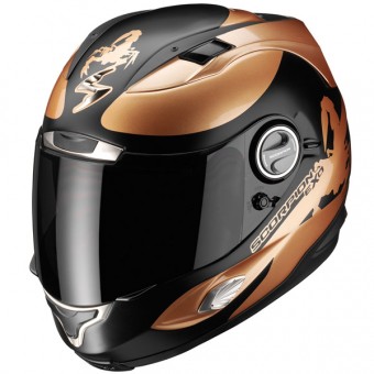 Casque Integral Scorpion EXO 1000 Sublim Noir Bronze