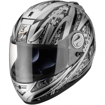 Casque Integral Scorpion EXO 750 Air Engine Hypersilver