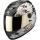 Casque moto Integral EXO 750 Air Fiore Noir or