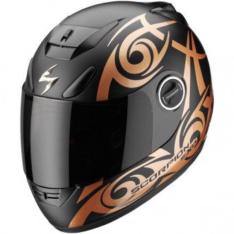 Casque Integral Scorpion EXO 750 Air Tribal Noir bronze