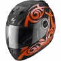 Casque Integral Scorpion EXO 750 Air Tribal Noir orange