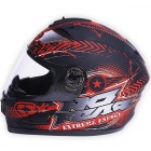 Casque Integral No Fear Full Face 706 Energy Black Red