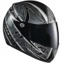 Casque Integral Lazer Fiber D1 Volute Noir Gris