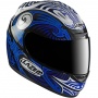 Casque Integral Lazer Fiber-Pro Maori Noir Bleu