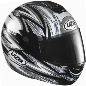 Casque Integral Lazer LZ6 Diamonds Noir Gris