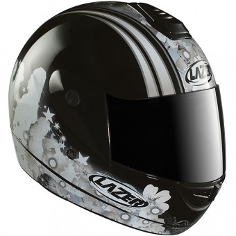 Casque moto Integral LZ6 Diva Noir Gris