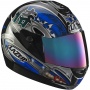 Casque Integral Lazer LZ6 Katana Noir Bleu