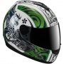 Casque Integral Lazer Vertigo Aikido blanc vert