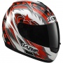Casque Integral Lazer Vertigo Flash Blanc / Rouge