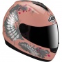 Casque Integral Lazer Vertigo Natural Rose Gris