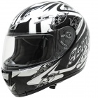 Casque Integral Astone GTO Versailles Blanc Noir Casque Integral Astone GTO Versailles Blanc Noir