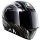 Casque moto Integral K3 Basic Evil Black Silver Gun