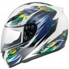 Casque Integral AGV K3 Multi Brasil Flag White Blue Casque Integral AGV K3 Multi Brasil Flag White Blue