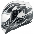 Casque Integral AGV K3 Multi Chicane White Gunmetal