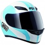 Casque Integral AGV K4 Eco White Light Blue