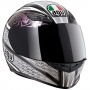 Casque Integral AGV K4 Gecko Black Silver