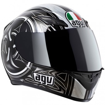 Casque Integral AGV K4 Vyrus Black Silver