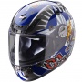Casque Integral Scorpion EXO 400 Kamikaze Bleu