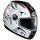 Casque Integral Lazer Breva Oberon Blanc Noir