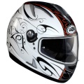 Casque Integral Lazer Breva Oberon Blanc Noir