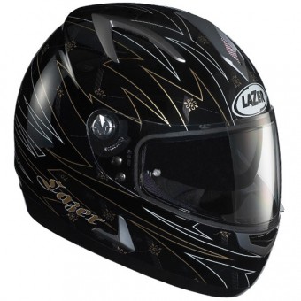 Casque Integral Lazer Breva Royal Noir Or