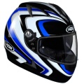 Casque Integral Lazer Breva Trophy Noir Bleu