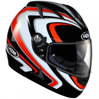 Casque Integral Lazer Breva Trophy Noir Rouge