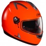 Casque Integral Lazer Breva Visibility Rouge Fluo