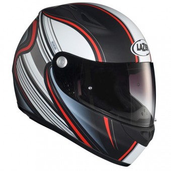 Casque Integral Lazer Kestrel Bullit Noir Rouge