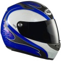 Casque Integral Lazer Kestrel Ivy Bleu Gris