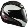 Casque Integral Lazer Kestrel Ivy Noir Gris
